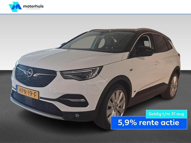 Wit Gebruikt 2021 Opel Grandland X Ultimate SUV | € 25.465 (Eerlijke prijs) - Afbeelding 1/4