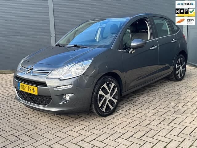 Grijs Occasion 2017 Citroën C3 PureTech Hatchback | € 6.950 (Super prijs) - Afbeelding 1/4