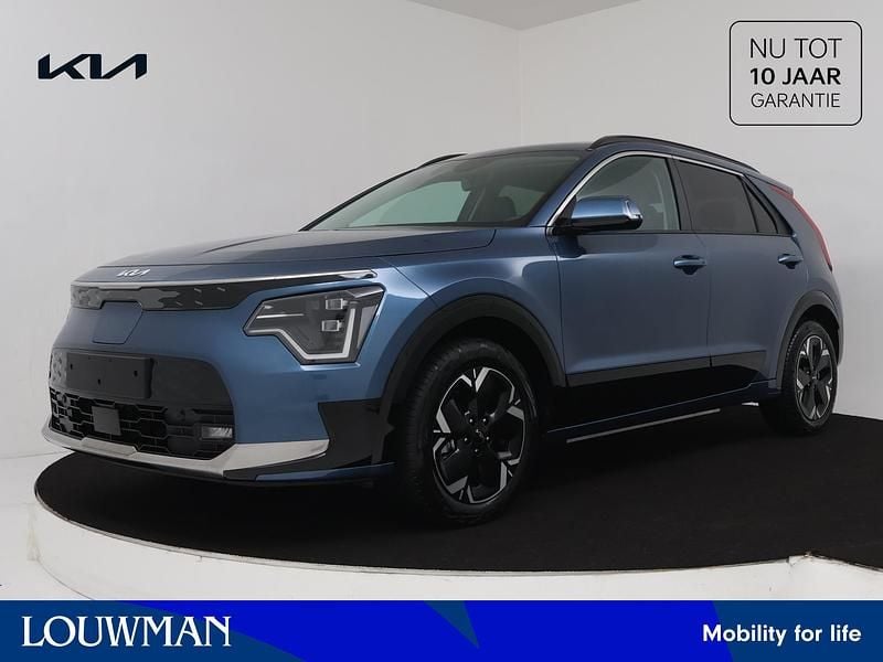 Blauw, metallic lak Nieuw 2025 Kia e-Niro Air SUV | € 40.895 (Eerlijke prijs) - Afbeelding 1/4