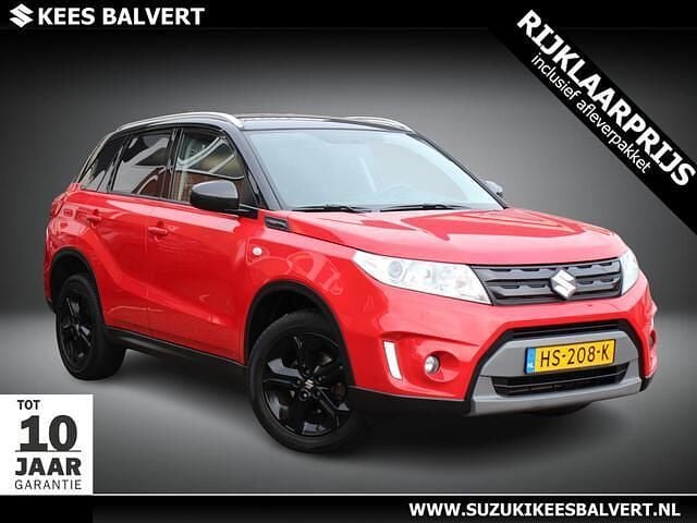 Rood Occasion 2016 Suzuki Vitara Exclusive SUV | € 15.950 (Eerlijke prijs) - Afbeelding 1/3
