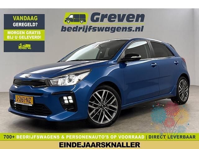 Blauw Gebruikt 2020 Kia Rio GT-Line Hatchback | € 14.900 (Iets duurder) - Afbeelding 1/4