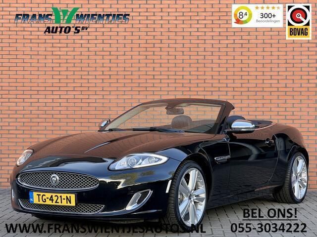 Zwart, metallic lak Gebruikt 2013 Jaguar XK Portfolio Cabriolet | € 44.440 (Iets duurder) - Afbeelding 1/4