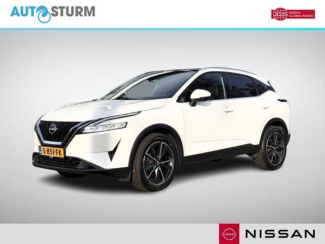 Wit Occasion 2023 Nissan Qashqai Tekna SUV | € 25.950 (Eerlijke prijs) - Afbeelding 1/4