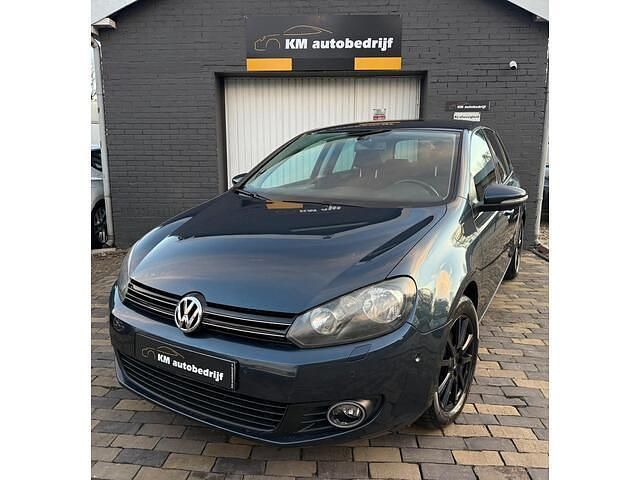 Blauw Gebruikt 2010 VW Golf VI Team Hatchback | € 6.999 (Eerlijke prijs) - Afbeelding 1/4