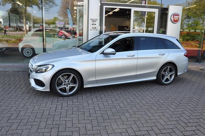 Occasion Mercedes C180 AMG 157 PK (115 kW) 2017 Grijs Stationwagen