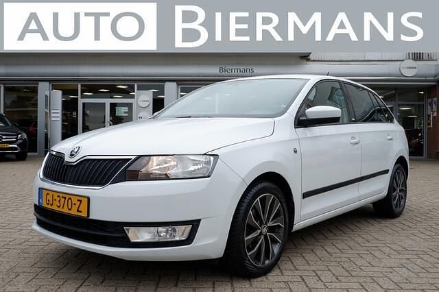 Wit Gebruikt 2015 Skoda Rapid Comfort Hatchback | € 7.950 (Eerlijke prijs) - Afbeelding 1/4