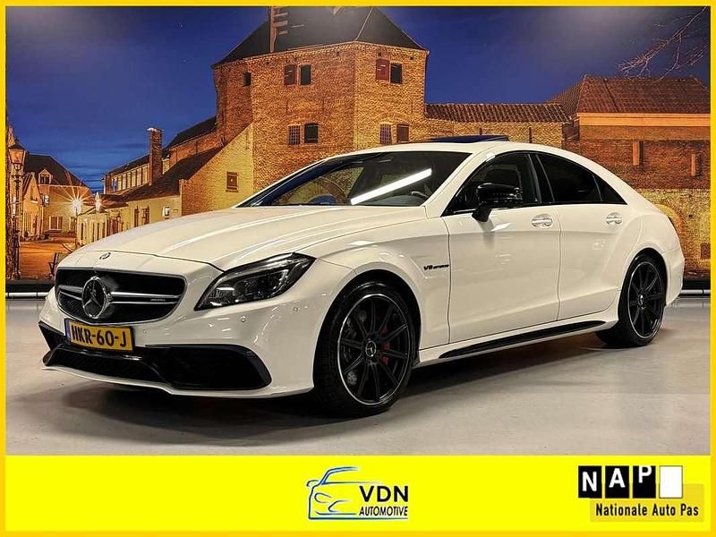 Wit Gebruikt 2017 Mercedes CLS63 AMG AMG Sedan | € 53.950 - Afbeelding 1/4
