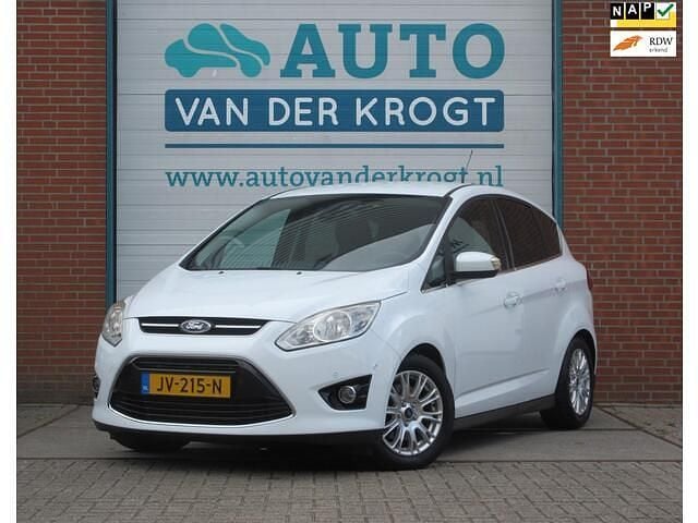 Wit Gebruikt 2012 Ford C-MAX Titanium MPV | € 8.995 (Eerlijke prijs) - Afbeelding 1/4