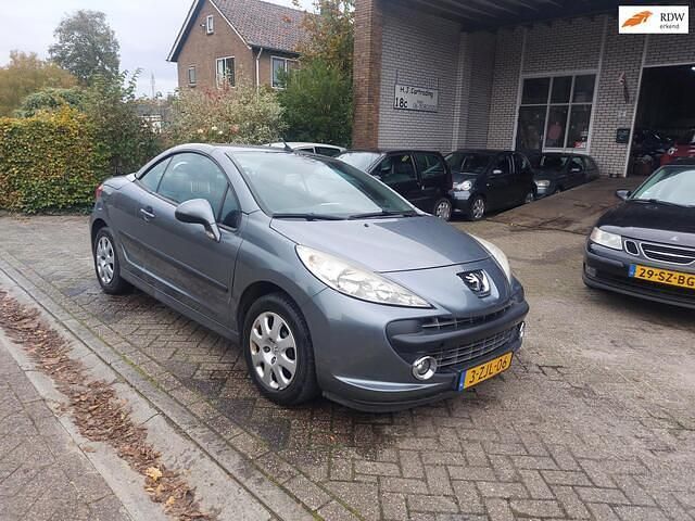 Grijs Gebruikt 2007 Peugeot 207 CC Cabriolet | € 599 (Super prijs) - Afbeelding 1/4