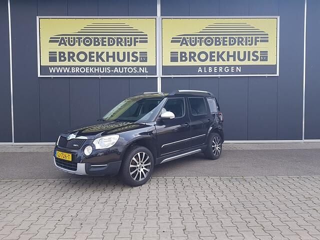 Zwart (metallic) Occasion 2011 Skoda Yeti Comfort SUV | € 2.450 (Super prijs) - Afbeelding 1/4