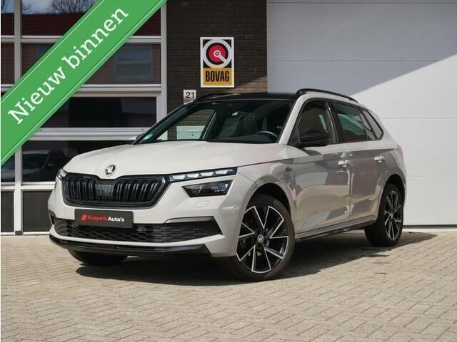 Grijs Gebruikt 2020 Skoda Kamiq Monte Carlo SUV | € 25.950 (Eerlijke prijs) - Afbeelding 1/4