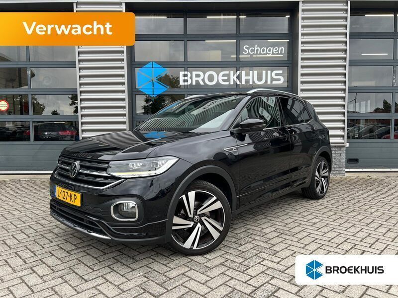 Zwart Gebruikt 2021 VW T-Cross R-line SUV | € 22.450 (Iets duurder) - Afbeelding 1/4