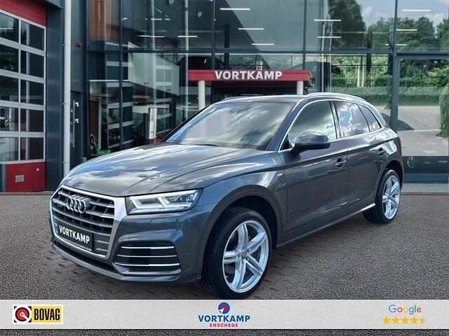 Grijs Gebruikt 2020 Audi Q5 S-Line SUV | € 44.950 (Eerlijke prijs) - Afbeelding 1/4