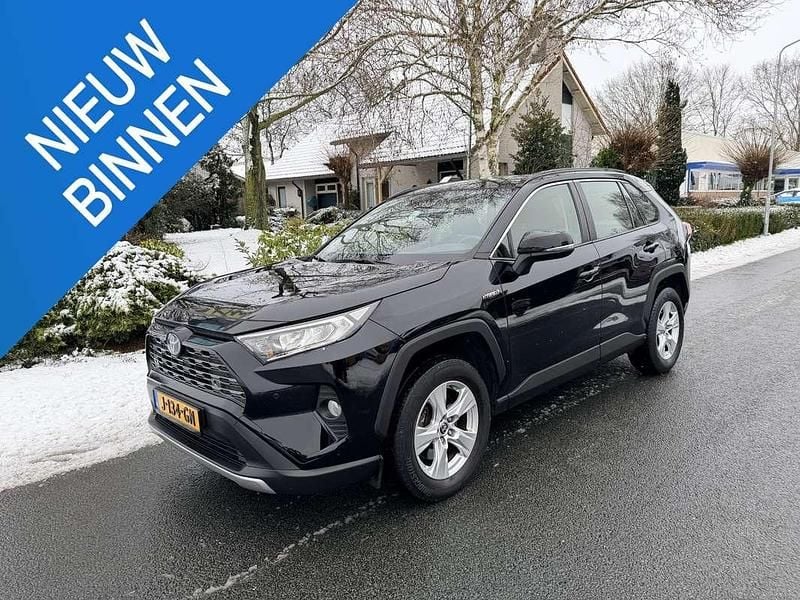 Zwart Gebruikt 2020 Toyota RAV4 Hybrid SUV | € 26.750 (Super prijs) - Afbeelding 1/4