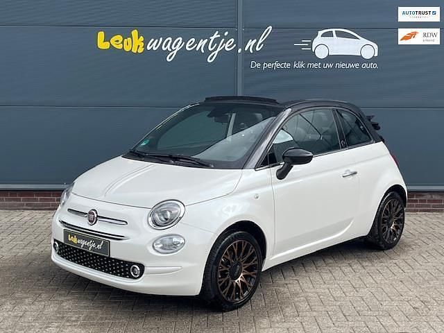 Wit Gebruikt 2019 Fiat 500C Cabriolet | € 13.940 (Iets duurder) - Afbeelding 1/4