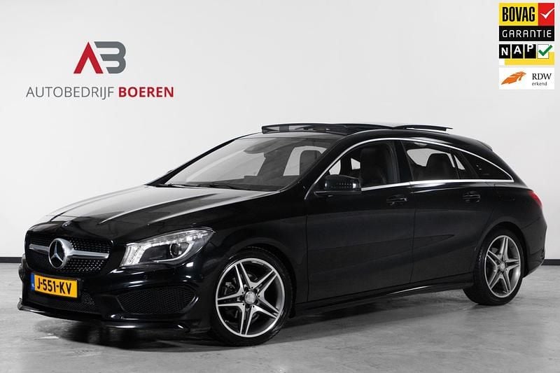 Zwart Occasion 2015 Mercedes CLA180 Shooting Brake Edition Stationwagen | € 17.450 (Iets duurder) - Afbeelding 1/4