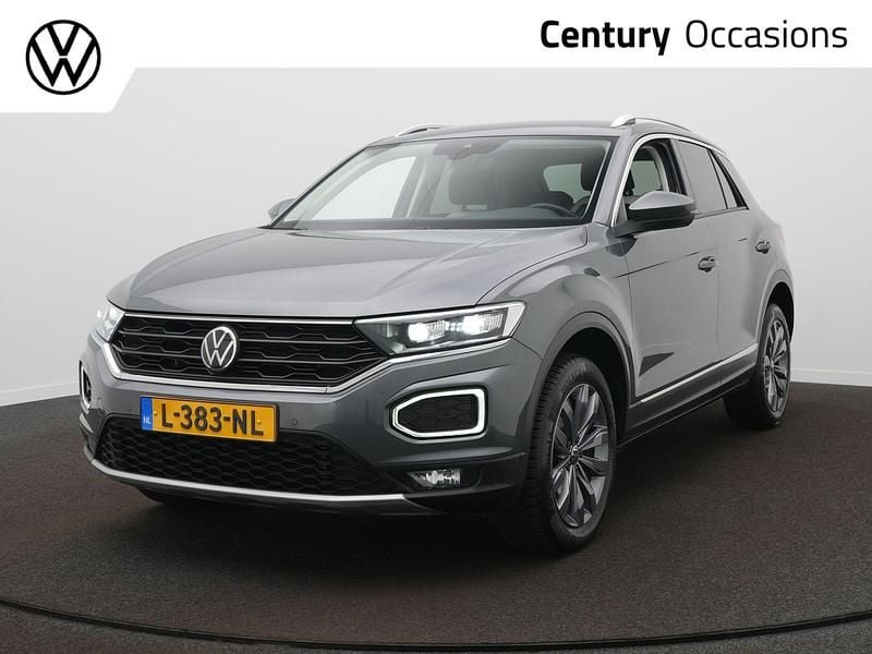 Grijs Gebruikt 2021 VW T-Roc Sport SUV | € 24.450 (Eerlijke prijs) - Afbeelding 1/4