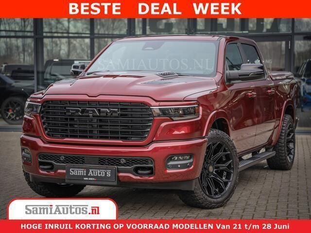 Rood Nieuw 2024 Dodge Ram Pickup | € 71.950 (Super prijs) - Afbeelding 1/4