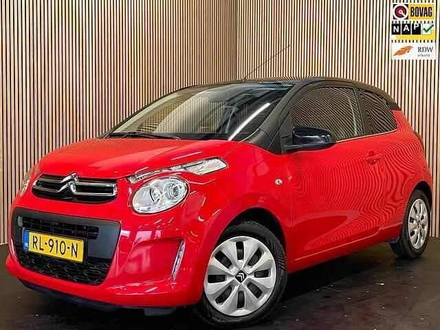 Rood Gebruikt 2017 Citroën C1 Feel Hatchback | € 6.345 (Goede deal) - Afbeelding 1/2