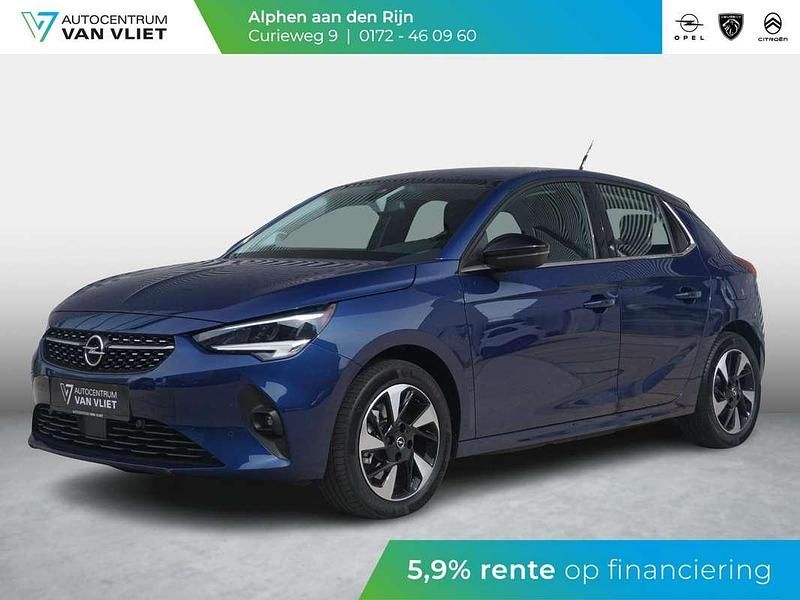 Blauw Gebruikt 2021 Opel Corsa-e Elegance Hatchback | € 15.790 (Eerlijke prijs) - Afbeelding 1/4