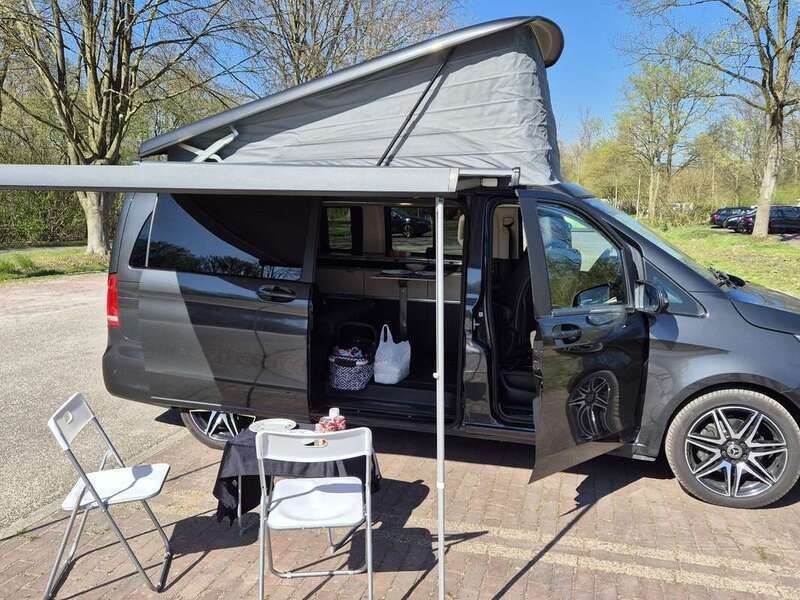 Zwart Gebruikt 2020 Mercedes V300 Marco Polo MPV | € 65.000 (Super prijs) - Afbeelding 1/4