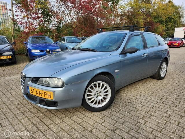 Blauw Gebruikt 2003 Alfa Romeo 156 Stationwagen | € 1.625 - Afbeelding 1/4