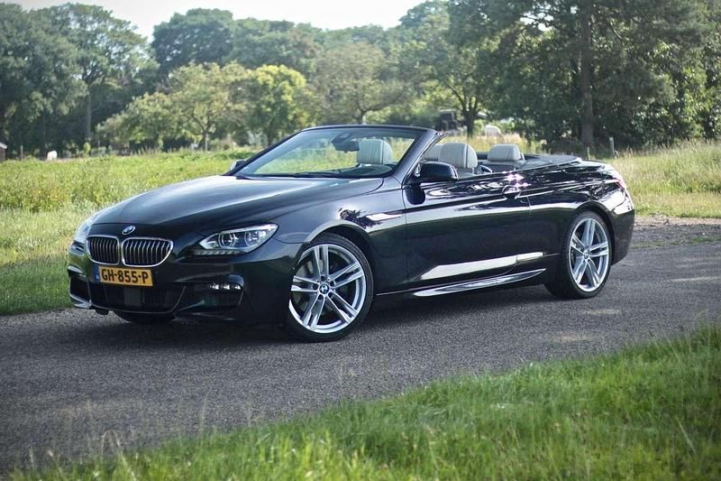 Blauw Gebruikt 2014 BMW 640 Cabriolet M Sport Cabriolet | € 28.990 - Afbeelding 1/4