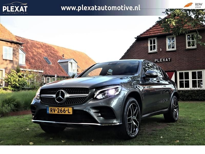 Grijs Gebruikt 2017 Mercedes GLC350 Business Coupé | € 29.945 (Eerlijke prijs) - Afbeelding 1/4