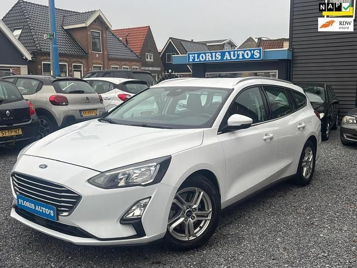 Wit Occasion 2020 Ford Focus Business Edition Stationwagen | € 13.245 (Super prijs) - Afbeelding 1/4