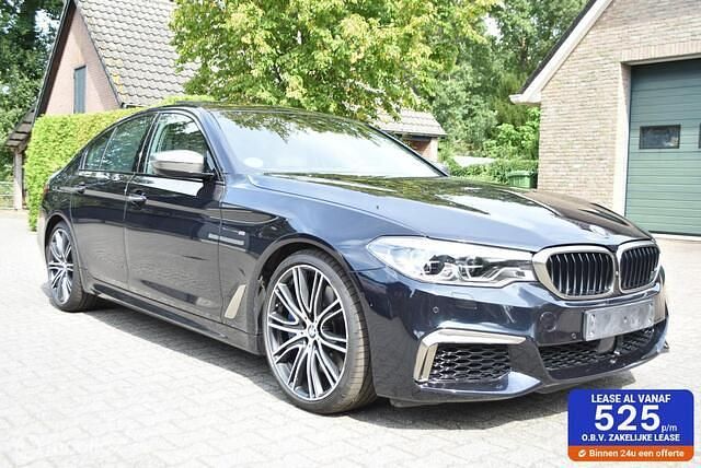 Zwart Gebruikt 2017 BMW M550 Comfort Edition Sedan | € 32.750 - Afbeelding 1/4