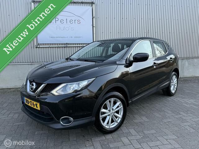 Zwart Gebruikt 2017 Nissan Qashqai Acenta SUV | € 12.450 (Goede deal) - Afbeelding 1/4