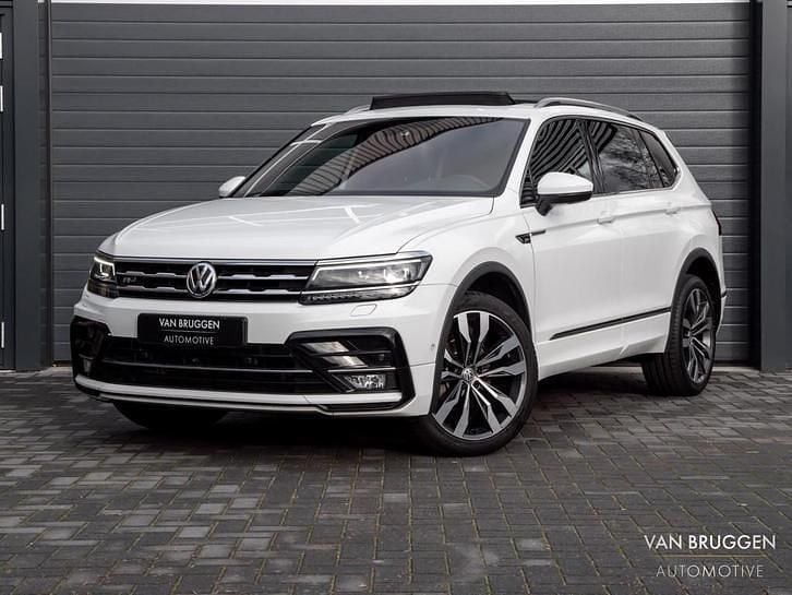 Wit Gebruikt 2019 VW Tiguan Allspace R-line SUV | € 29.990 (Eerlijke prijs) - Afbeelding 1/4