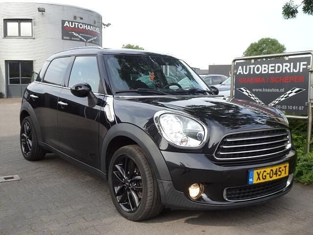 Zwart Gebruikt 2011 Mini Cooper Countryman Pepper SUV | € 5.999 (Eerlijke prijs) - Afbeelding 1/4