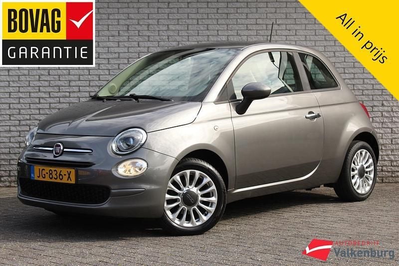 Grijs Gebruikt 2016 Fiat 500 Pop Star Hatchback | € 8.950 (Eerlijke prijs) - Afbeelding 1/4