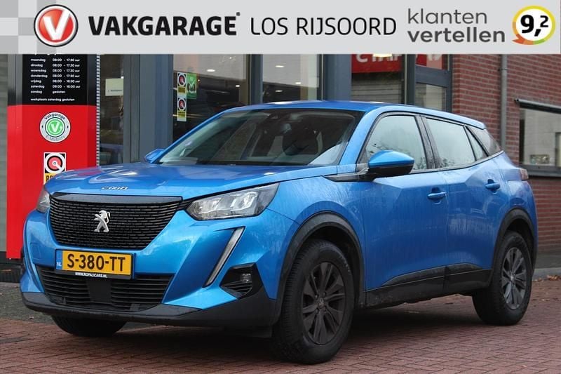 Blauw Gebruikt 2020 Peugeot 2008 Allure SUV | € 15.295 (Eerlijke prijs) - Afbeelding 1/4