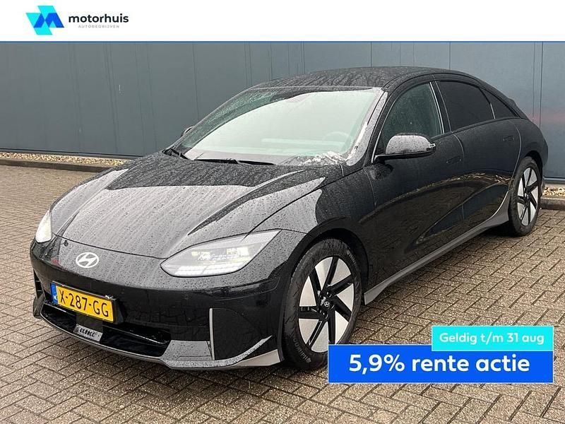 Zwart Gebruikt 2023 Hyundai Ioniq 6 Sedan | € 30.875 (Super prijs) - Afbeelding 1/4