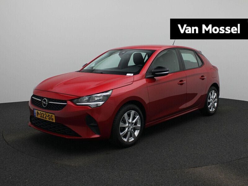 Rood Gebruikt 2022 Opel Corsa Edition Hatchback | € 12.240 (Goede deal) - Afbeelding 1/4