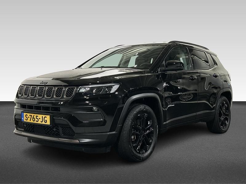 Zwart Gebruikt 2023 Jeep Compass SUV | € 25.940 - Afbeelding 1/4