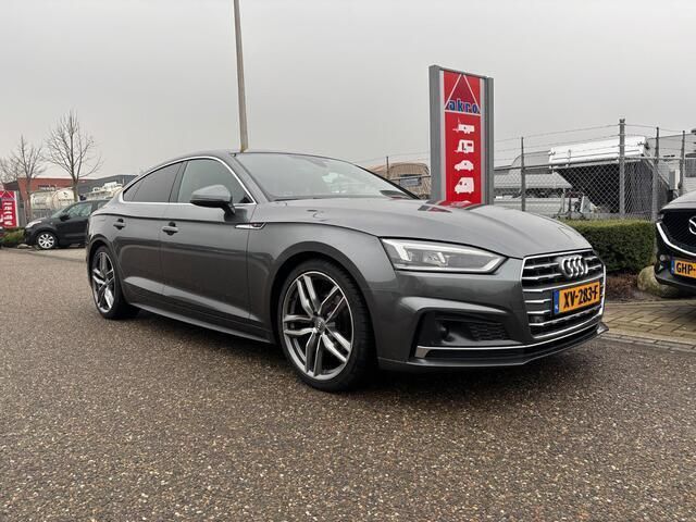Grijs Gebruikt 2018 Audi A5 Sportback Design Hatchback | € 29.950 (Iets duurder) - Afbeelding 1/4