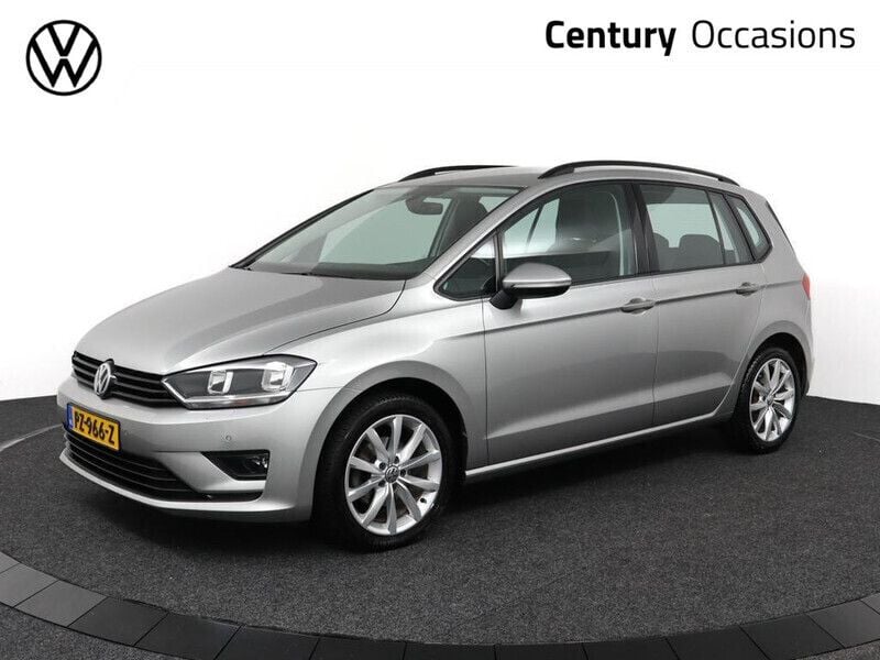 Grijs Gebruikt 2017 VW Golf Sportsvan Highline MPV | € 14.785 (Eerlijke prijs) - Afbeelding 1/4