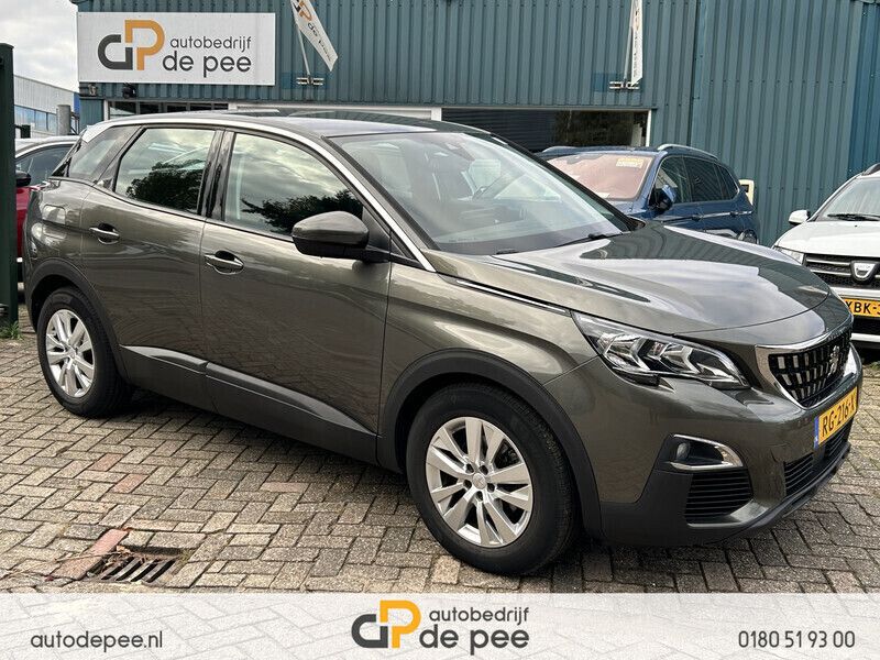 Grijs Gebruikt 2017 Peugeot 3008 SUV | € 16.850 (Goede deal) - Afbeelding 1/4