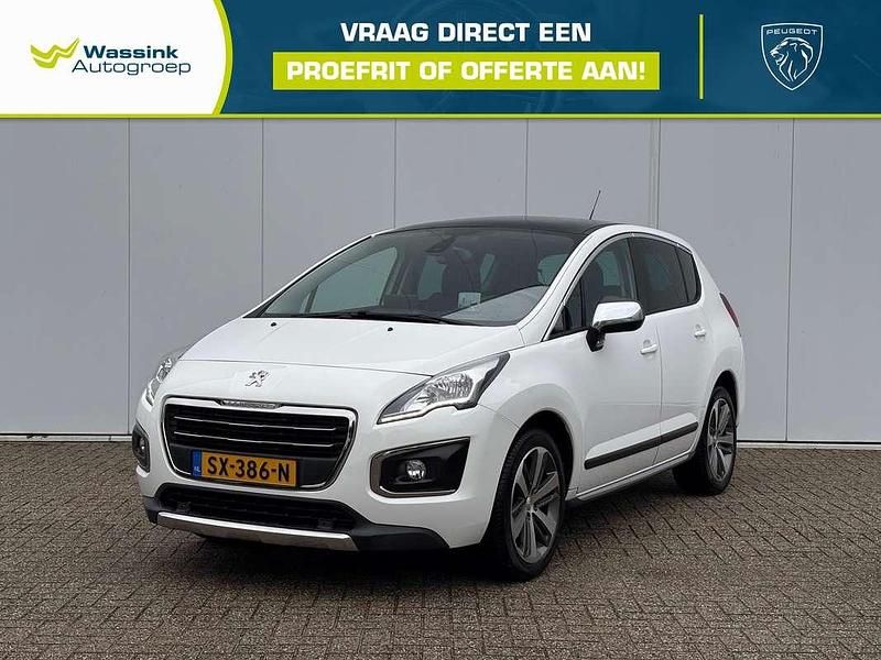 Wit Gebruikt 2016 Peugeot 3008 Allure MPV | € 10.950 (Super prijs) - Afbeelding 1/4