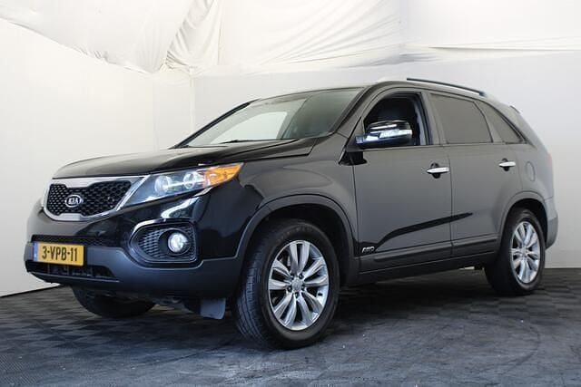 Zwart Gebruikt 2011 Kia Sorento SUV | € 4.650 (Super prijs) - Afbeelding 1/4