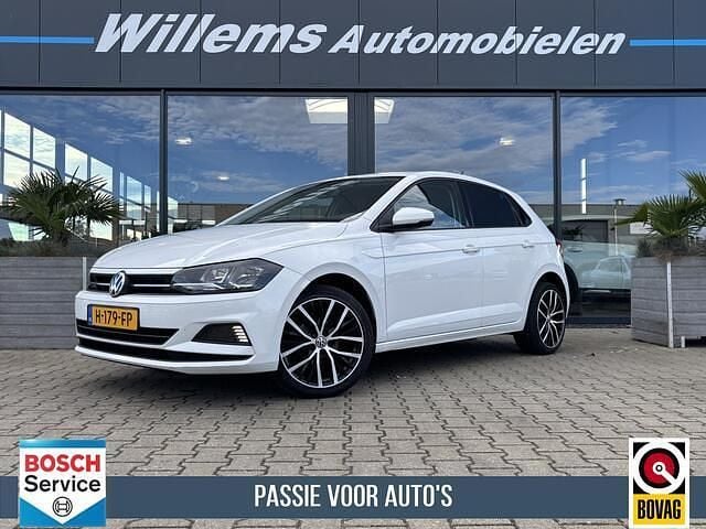 Wit Gebruikt 2019 VW Polo Highline Hatchback | € 13.900 (Eerlijke prijs) - Afbeelding 1/4