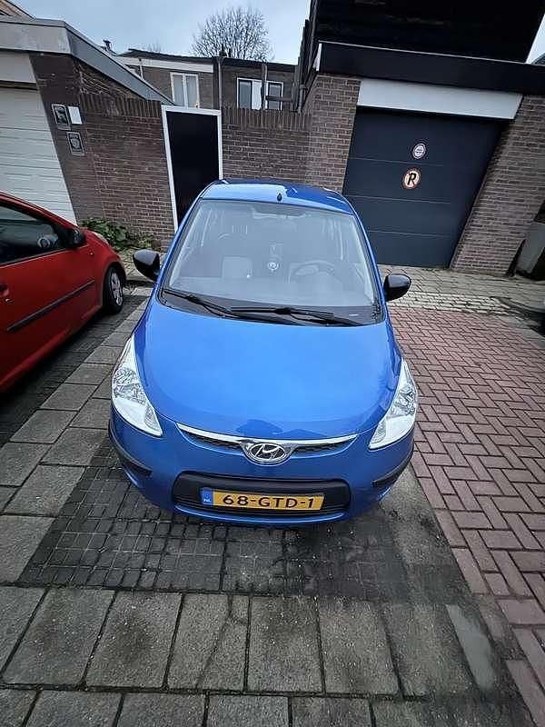 Blauw Occasion 2008 Hyundai i10 Active Hatchback | € 2.600 (Eerlijke prijs) - Afbeelding 1/4