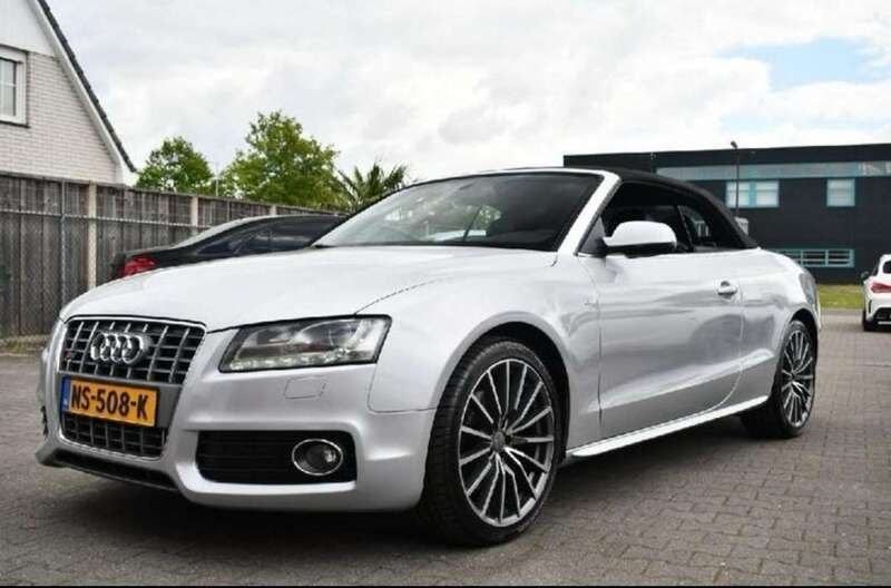 Grijs Gebruikt 2009 Audi A5 Cabriolet S-Line Cabriolet | € 10.995 (Iets duurder) - Afbeelding 1/4