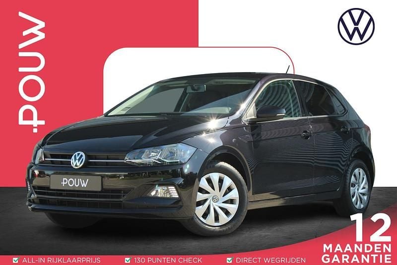 Zwart Gebruikt 2020 VW Polo Comfortline Hatchback | € 16.650 (Eerlijke prijs) - Afbeelding 1/4
