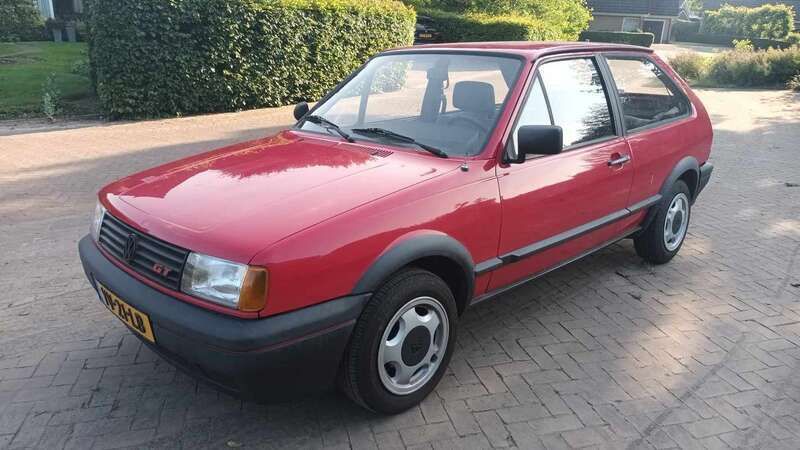 Rood Gebruikt 1990 VW Polo GT Coupé | € 4.750 - Afbeelding 1/4