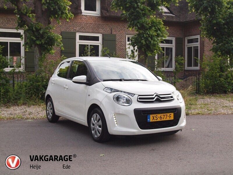 Wit Gebruikt 2019 Citroën C1 Feel Hatchback | € 10.995 (Eerlijke prijs) - Afbeelding 1/4