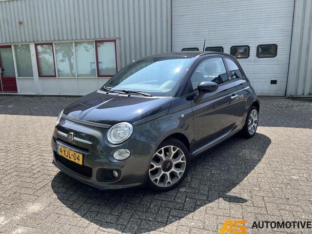 Grijs Gebruikt 2014 Fiat 500S Hatchback | € 5.999 (Eerlijke prijs) - Afbeelding 1/4